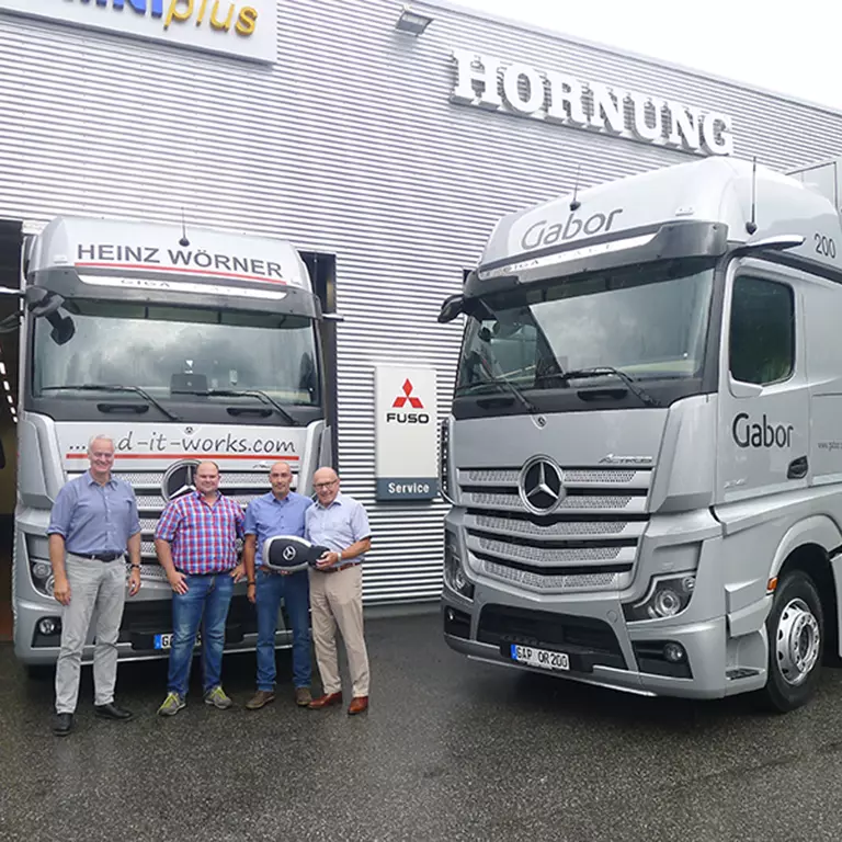 LKW Übergabe Wörner