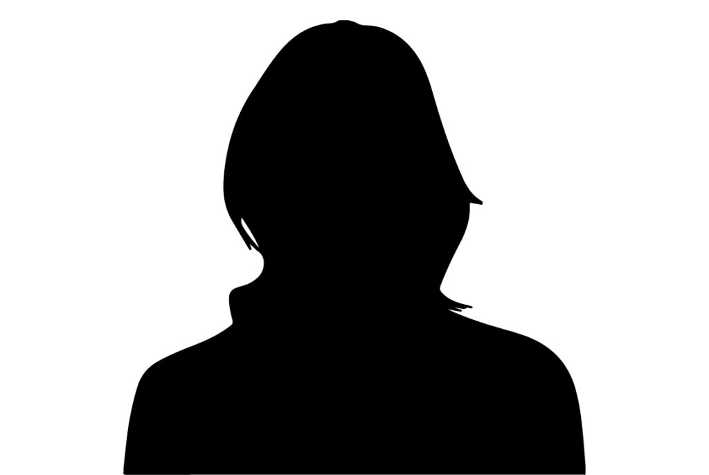 Silhouette Frau Ansprechpartner Autohaus Hornung