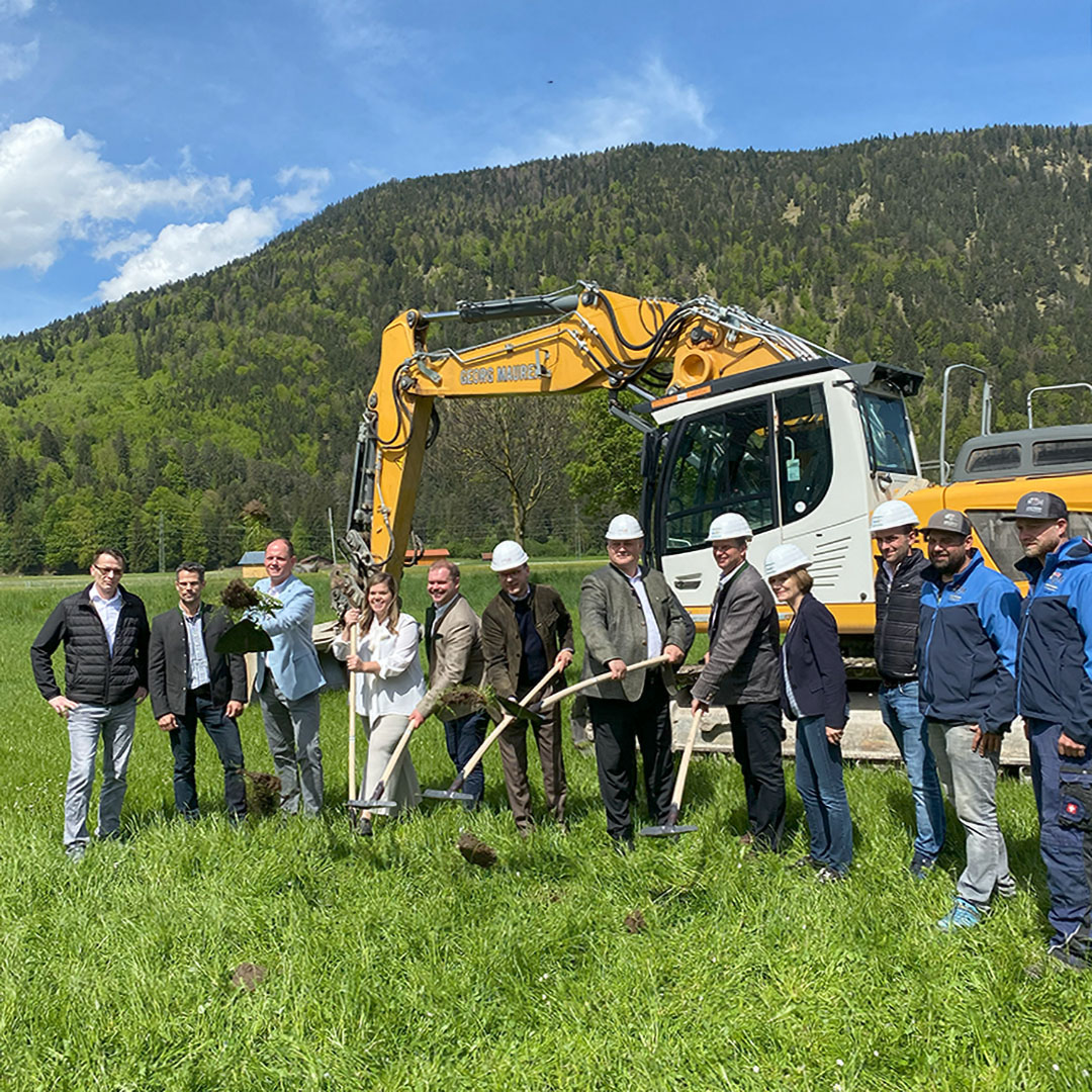 Spatenstich Neubau Karosseriefachzentrum